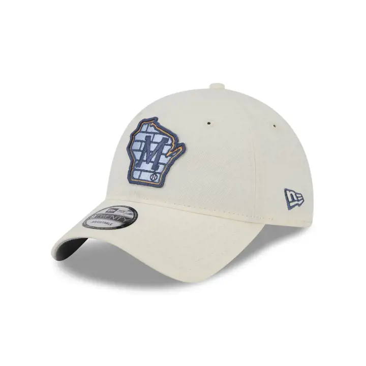Casquette Milwaukee Brewers MLB New Era Pastel Punch 9TWENTY DKGRY