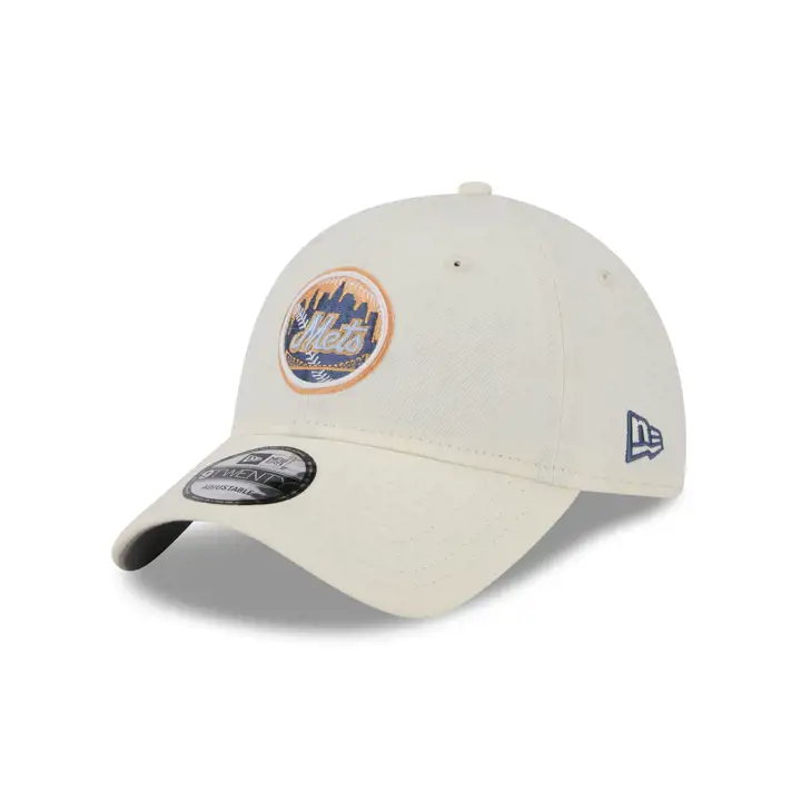 New York Mets MLB New Era Pastel Punch 9TWENTY GRIS FONCÉ
