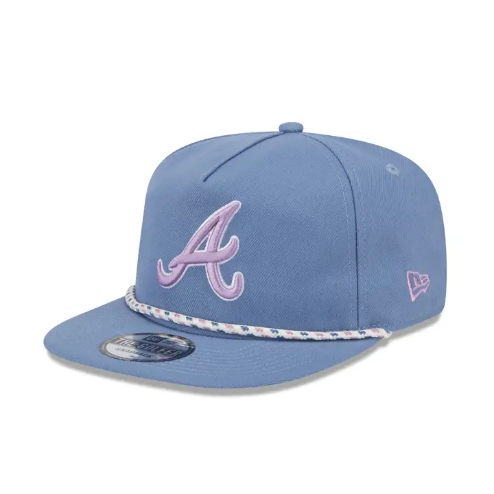 Atlanta Braves MLB New Era Pastel Punch Rope Golfer SLBL