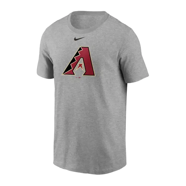 T-shirt Nike Swoosh Wordmark MLB Arizona Diamondbacks A GRIS