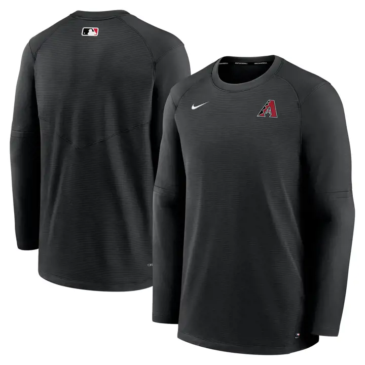 Arizona Diamondbacks MLB AC PG Crew Haut manches longues BLK
