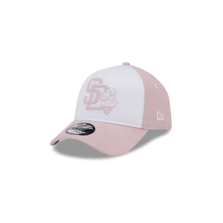 San Diego Padres MLB New Era Enfant "Sweet Treat" 9FORTY BLA/ROS