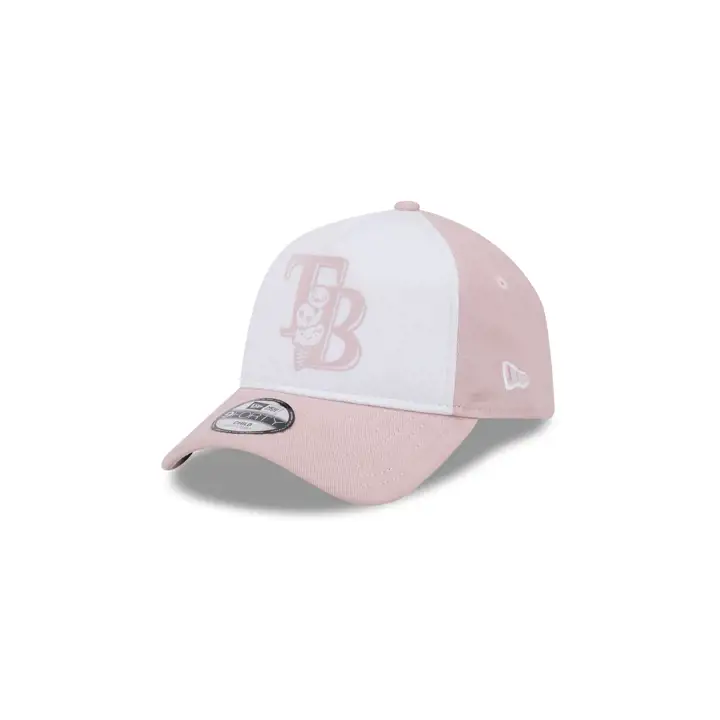 Tampa Bay Rays MLB New Era YTH Sweet Treat 9FORTY BLA/ROS