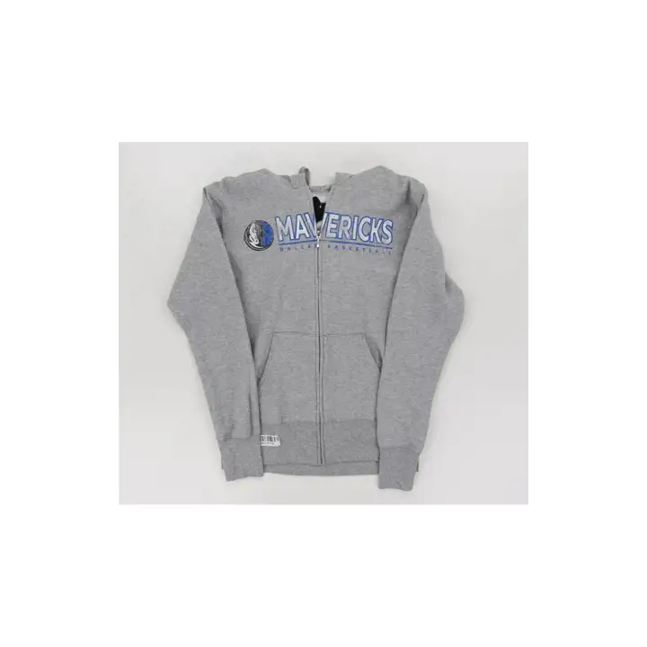 Dallas Mavericks NBA Femme Wild Cat FZ Hood 23 gris