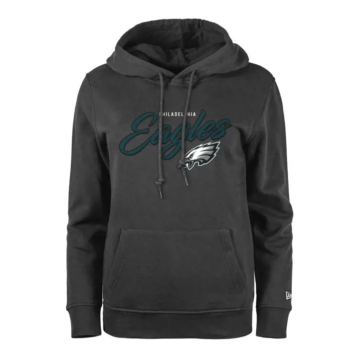 Philadelphia Eagles NFL Femme New Era Script Hood NOIR
