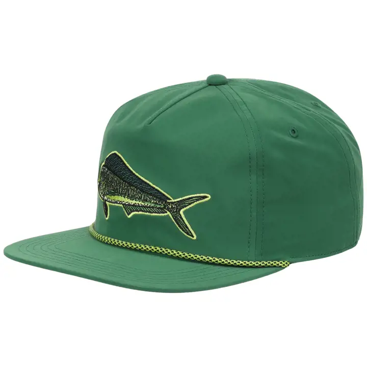 Golfeur Poisson Coryphène avec Corde vert foncé/jaune