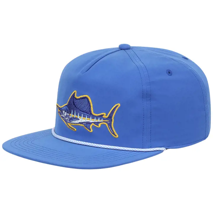 Voilier Pêcheur Golfeur avec Corde Bleu/bleu ciel