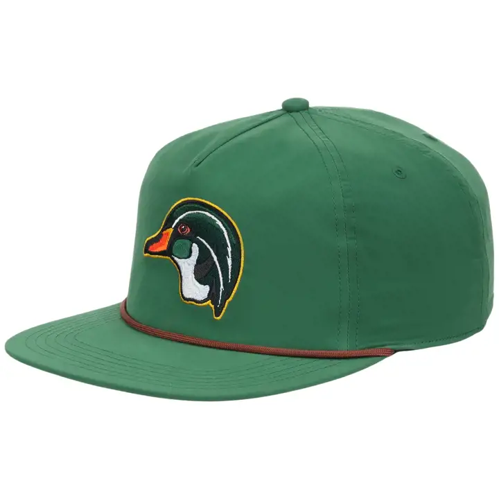 Canard branchu Golfeur avec corde vert foncé/brun