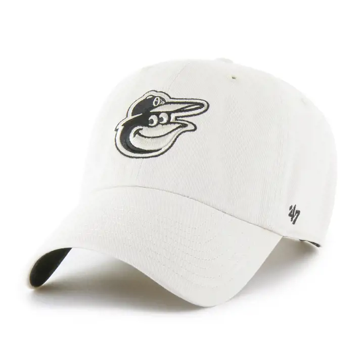 CASQUETTE BALTIMORE ORIOLES MLB Bone/Black '47 Clean Up LBRN