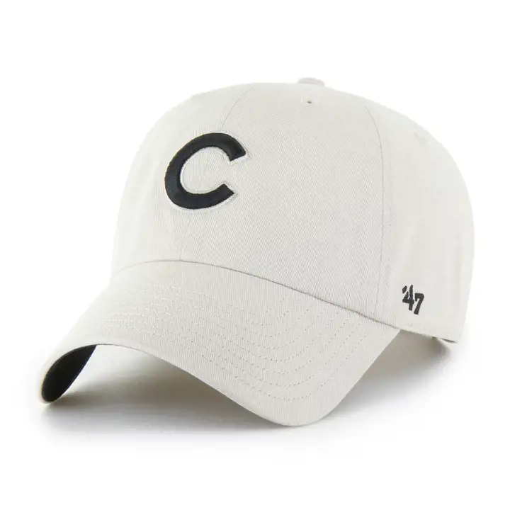CASQUETTE CHICAGO CUBS MLB Bone/Black '47 Clean Up LBRN
