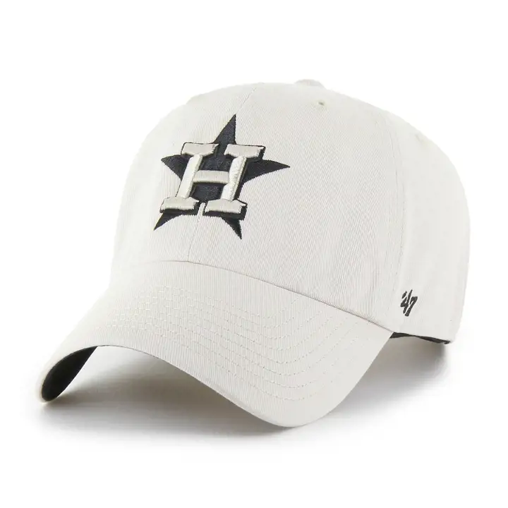 HOUSTON ASTROS MLB Bone/Noir Casquette '47 Clean Up LBRN