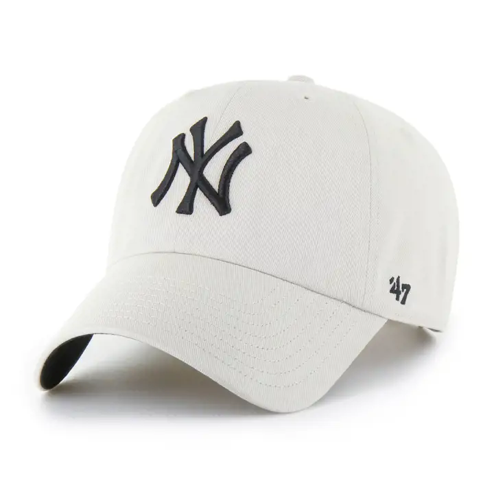 NEW YORK YANKEES MLB Casquette Os/Noir '47 Clean Up LBRN
