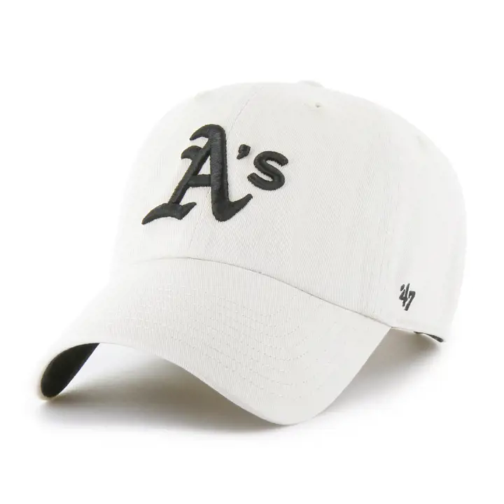OAKLAND ATHLETICS MLB Bone/Noir '47 Clean Up LBRN