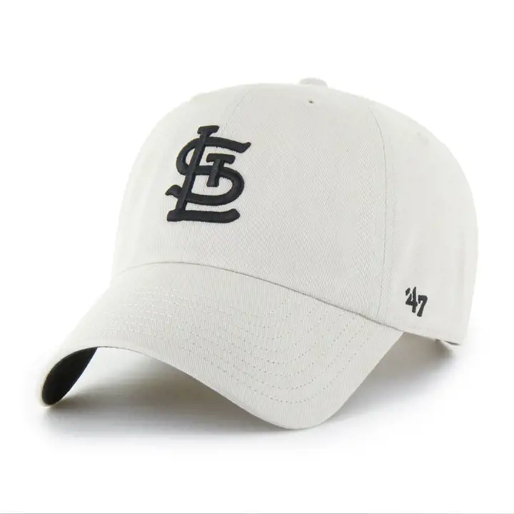 ST. LOUIS CARDINALS MLB Bone/Black '47 Clean Up LBRN