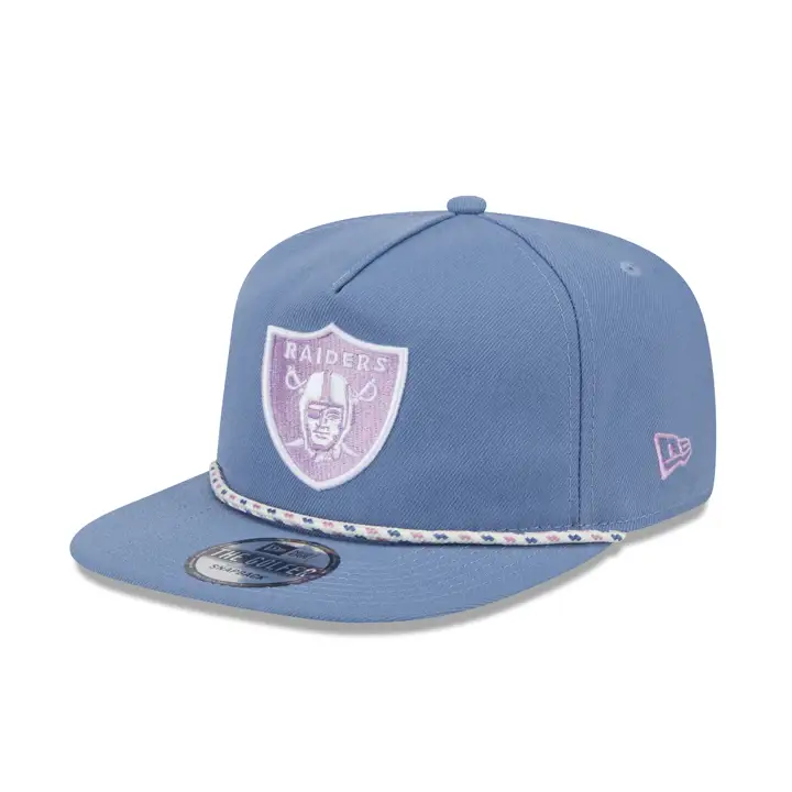 Las Vegas Raiders NFL Pastel Punch Golfer Bleu