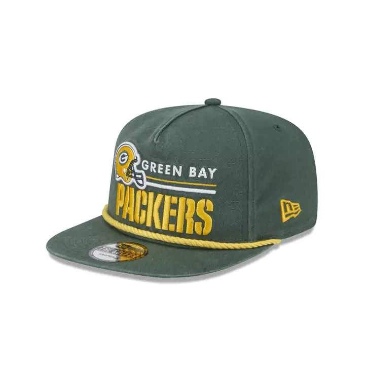 Casquette Green Bay Packers NFL Rétro Bar Golfer DKGRN