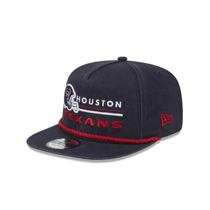 Houston Texans NFL Rétro Bar Golfeur Bleu Marine