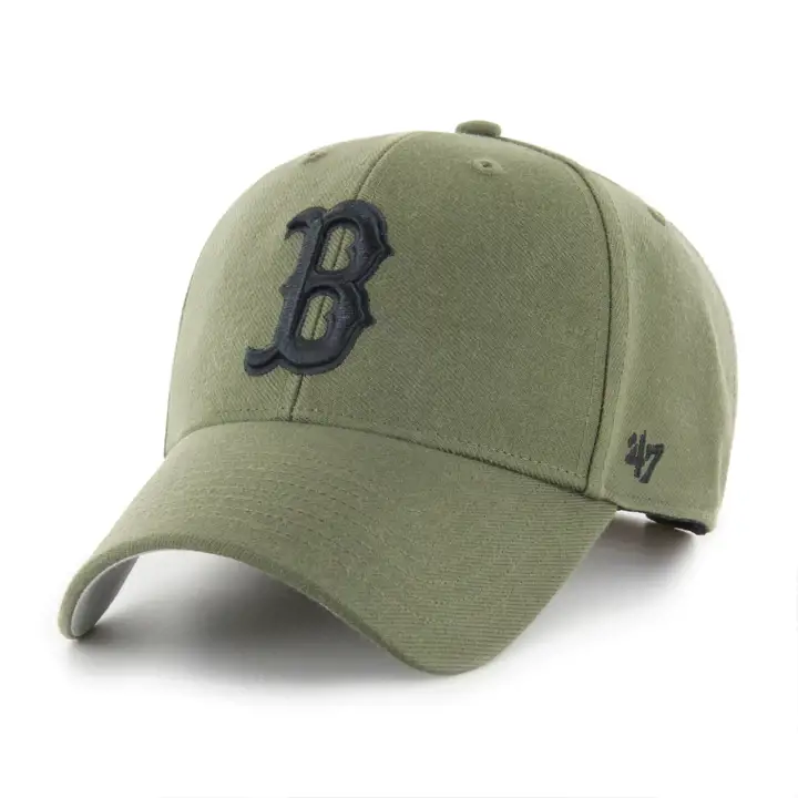 BOSTON RED SOX MLB Olive/Noir Casquette MVP '47