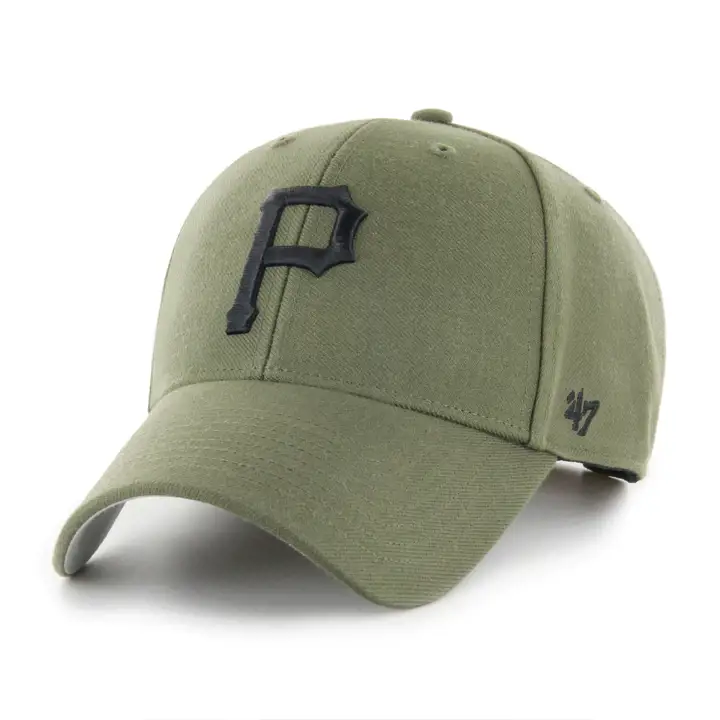 Casquette MVP OLV Pittsburgh Pirates MLB Vert Olive/Noir '47