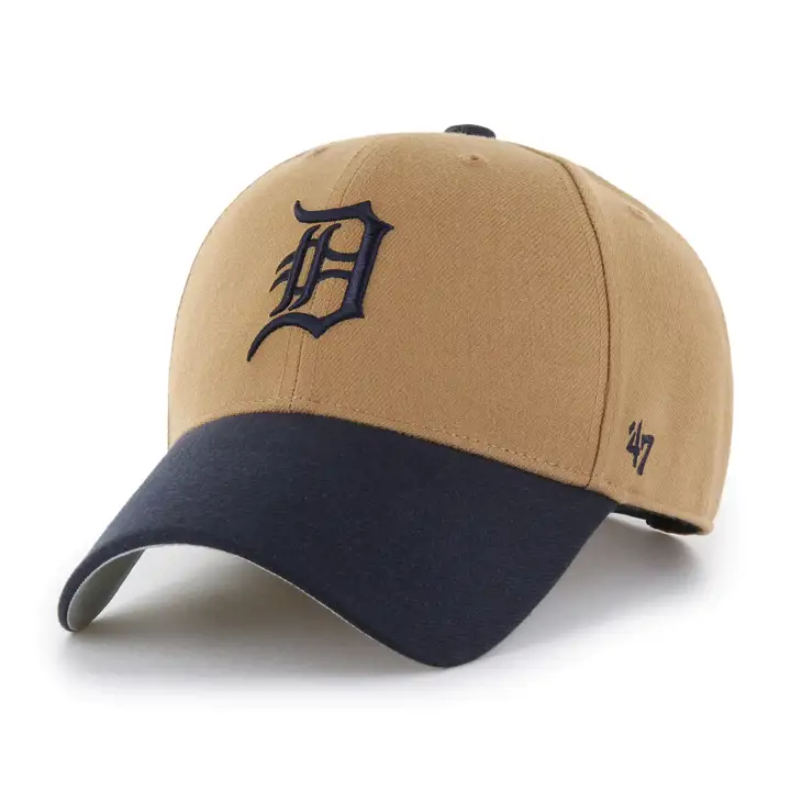 DETROIT TIGERS MLB Casquette 2 tons « ’47 MVP » couleur Camel