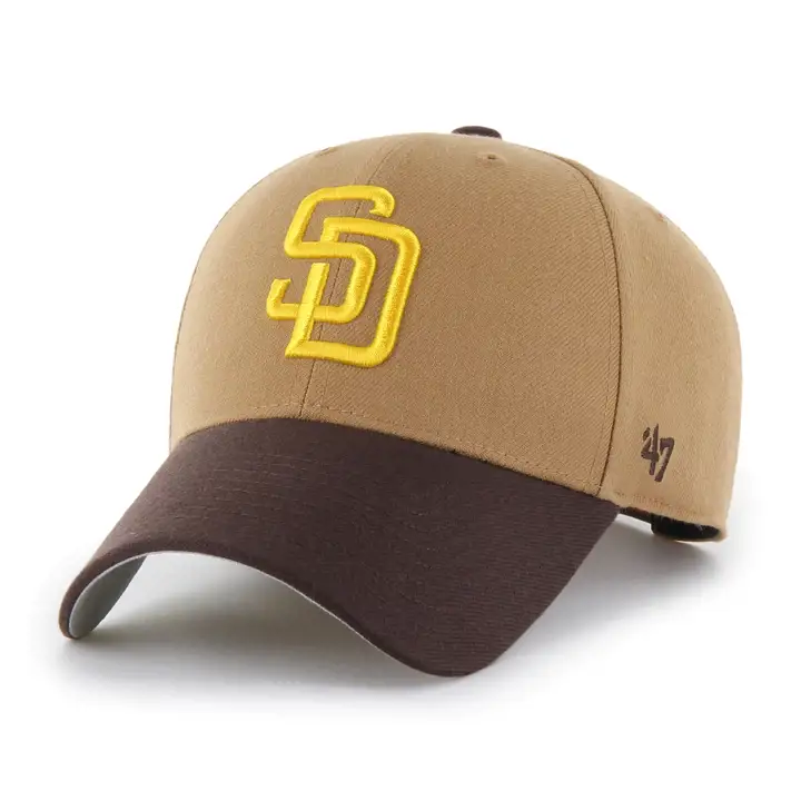 SAN DIEGO PADRES MLB Camel Casquette 2 tons « 47 MVP » Camel