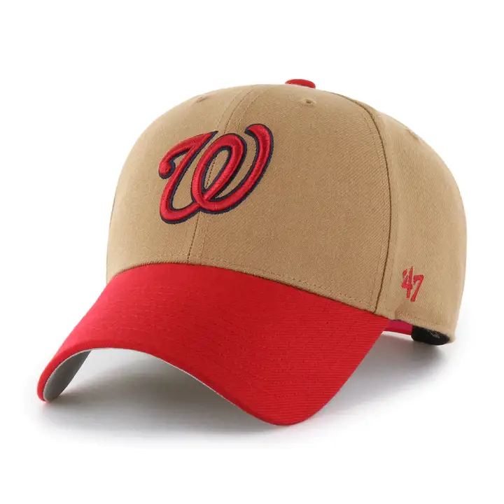 CASQUETTE WASHINGTON NATIONALS MLB Camel 2 tons '47 MVP