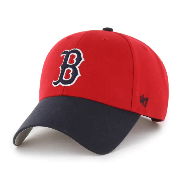 BOSTON RED SOX MLB Casquette Bicolore '47 MVP ROUGE/BLEU MARINE