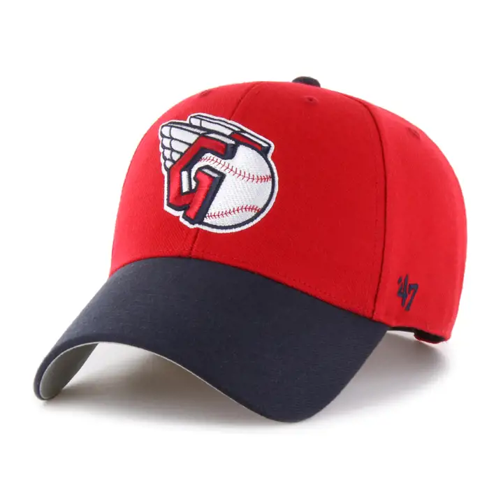 CLEVELAND GUARDIANS MLB Alt Sure Shot 2-Tone '47 MVP ROUGE/MARINE