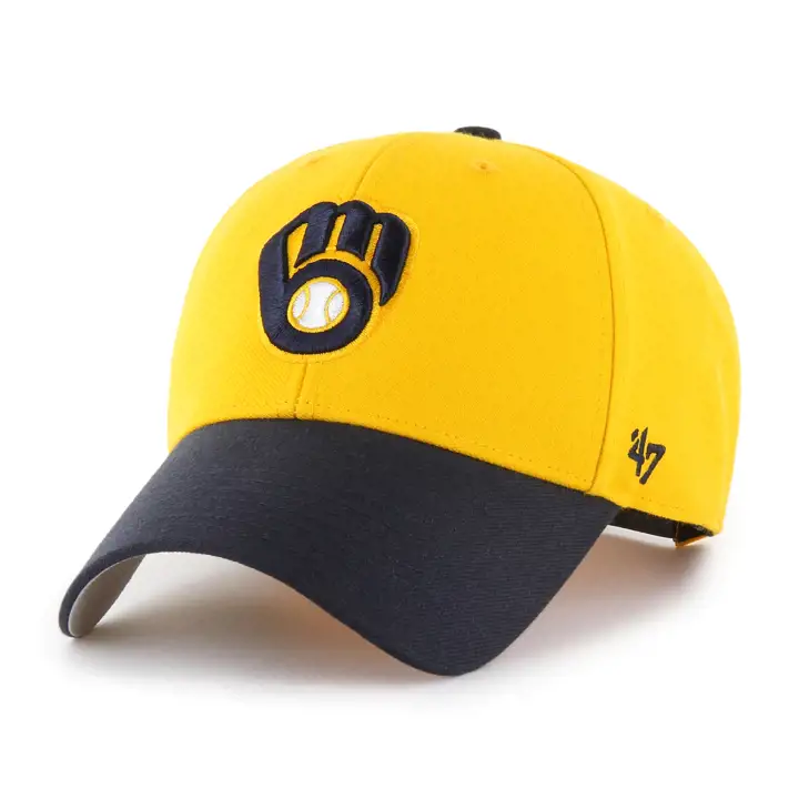 MILWAUKEE BREWERS MLB Casquette '47 MVP 2 tons coup sûr garanti GL/NAVY