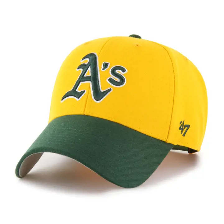 OAKLAND ATHLETICS MLB Casquette bicolore '47 MVP GL/DKGRN