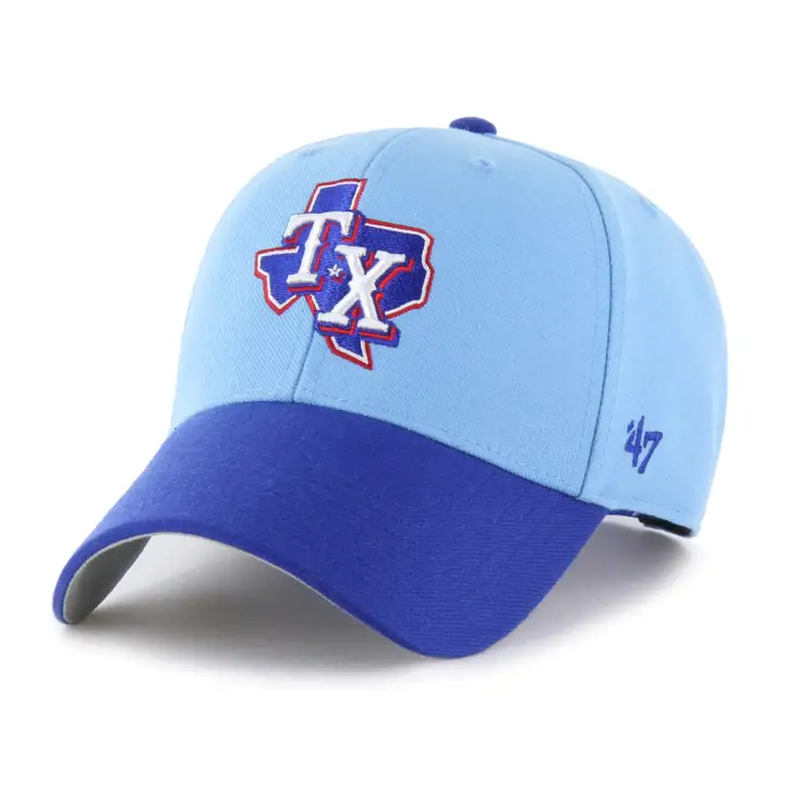 TEXAS RANGERS MLB Alt Sure Shot 2-Tone '47 MVP COL BLU/RBL