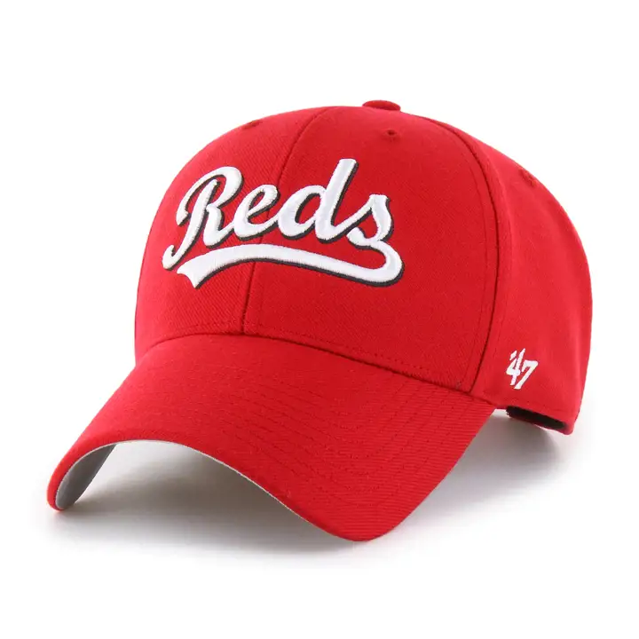 CINCINNATI REDS MLB Maillot Script '47 MVP ROUGE