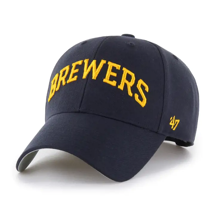 MILWAUKEE BREWERS MLB Maillot Casquette '47 MVP MARINE