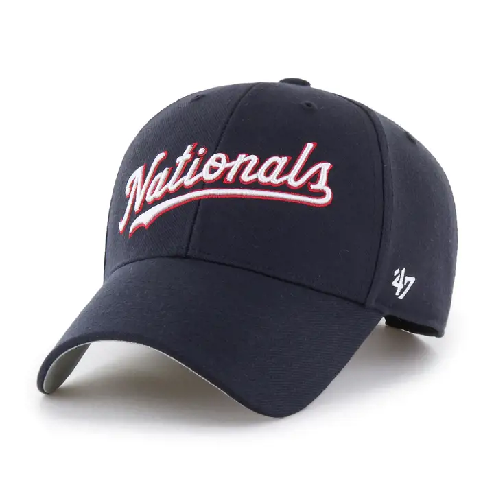 WASHINGTON NATIONALS MLB Maillot Script '47 MVP NAVY