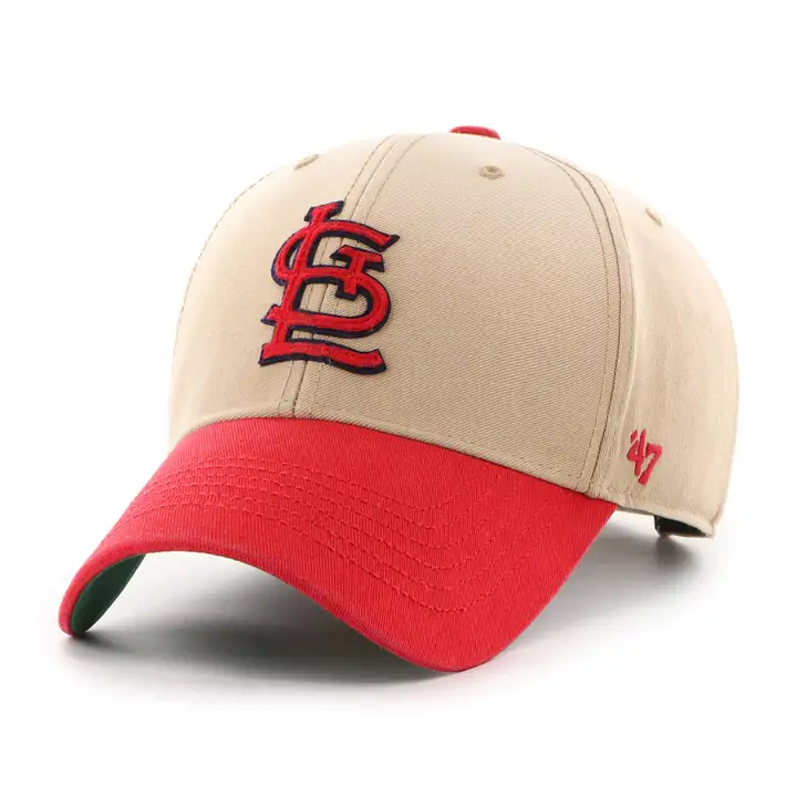 Casquette de baseball St. Louis Cardinals MLB Dusty '47 MVP Cooperstown ROUGE