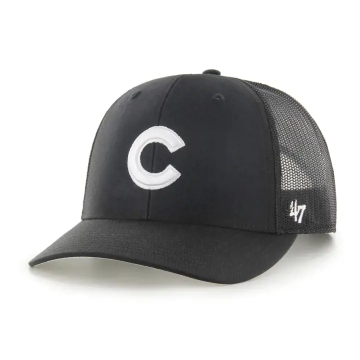 CASQUETTE TRUCKER CHICAGO CUBS MLB NOIR/BLANC '47 NOIR