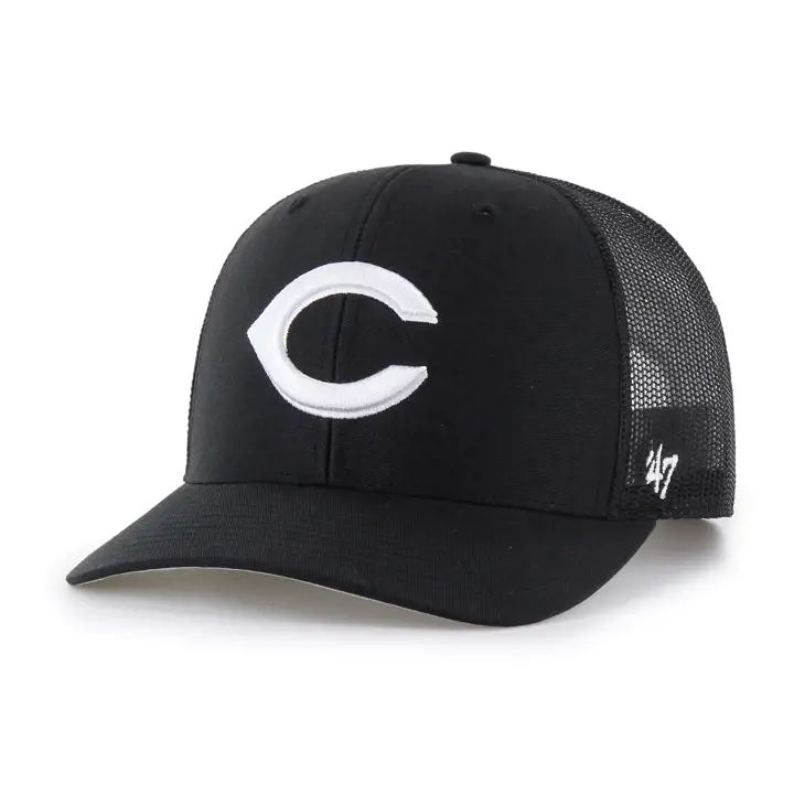 CINCINNATI REDS MLB NOIR/BLANC CASQUETTE FILET '47 NOIRE