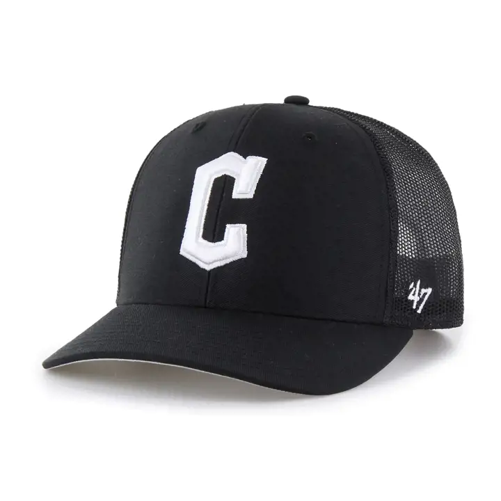 CLEVELAND GUARDIANS MLB CASQUETTE TRUCKER NOIR/BLANC '47 NOIR