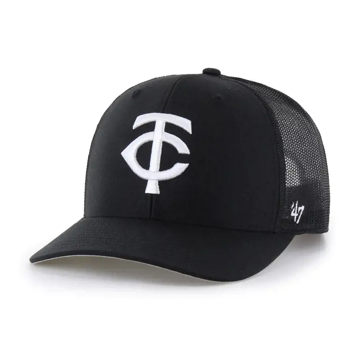 MINNESOTA TWINS MLB NOIR/BLANC Casquette Trucker '47 NOIRE