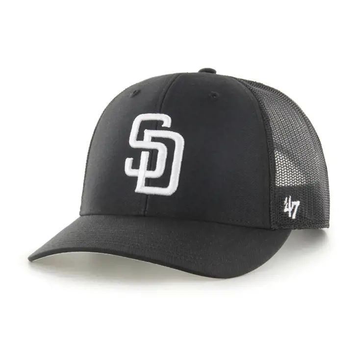 SAN DIEGO PADRES MLB NOIR/BLANC '47 TRUCKER NOIR