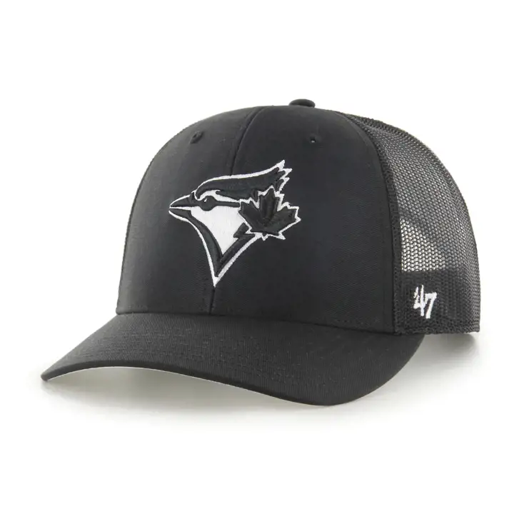 TORONTO BLUE JAYS MLB BLACK/WHITE CASQUETTE TRUCKER '47 NOIRE