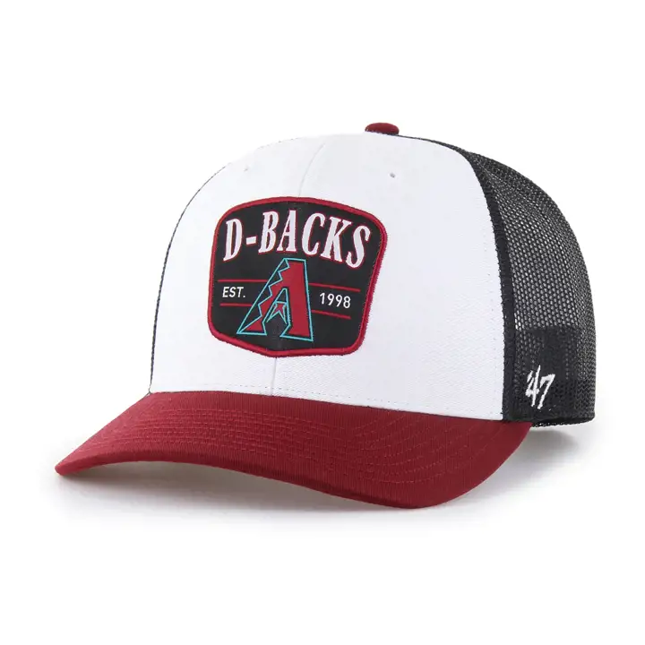 ARIZONA DIAMONDBACKS MLB Tri-Tone Squad '47 Trucker BLA/NOI/