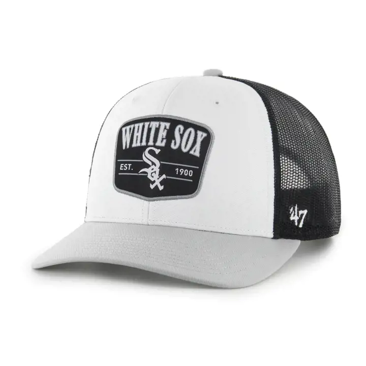 Casquette Trucker '47 Tri-Tone Squad MLB CHICAGO WHITE SOX WHT/BLK/GRY