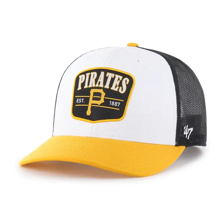 Casquette Trucker '47 Pittsburgh Pirates MLB Tri-Tone Squad BLA/BLC/GL