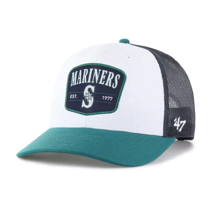 SEATTLE MARINERS MLB Casquette Trucker Tri-tonal '47 BLANC/BLEU MARINE/THÉ