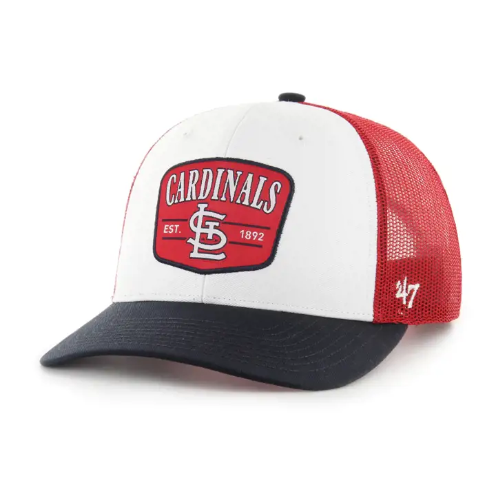 CASQUETTE TRUCKER TRICOLORE MLB ST. LOUIS CARDINALS '47 WHT/RED/N