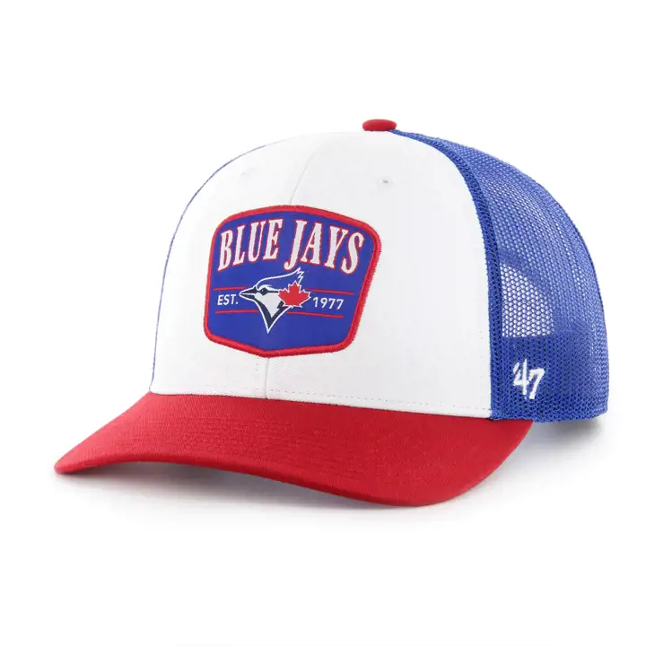Casquette Trucker '47 TORONTO BLUE JAYS MLB Tri-Tone Squad BLA/RBL/ROU