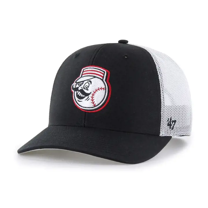 CINCINNATI REDS MLB '47 Casquette filet Alt BLK/WHT