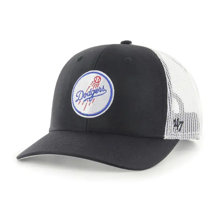 LOS ANGELES DODGERS MLB '47 Casquette Trucker alternative NOIR/BLANC