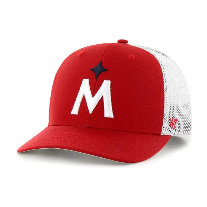 MINNESOTA TWINS MLB Casquette Trucker « Alt » '47 ROUGE/BLANC
